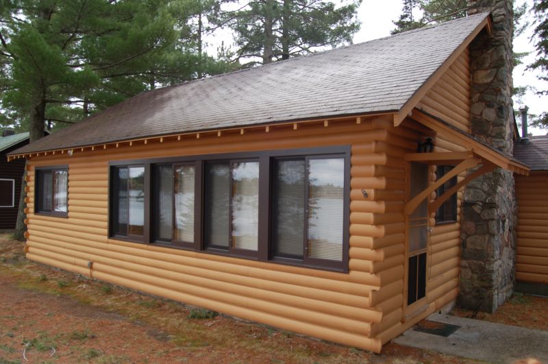 Log Cabin Siding Installation